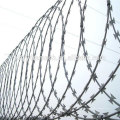 galvanized razor blade wire BTO22 concertina razor wire military razor wire